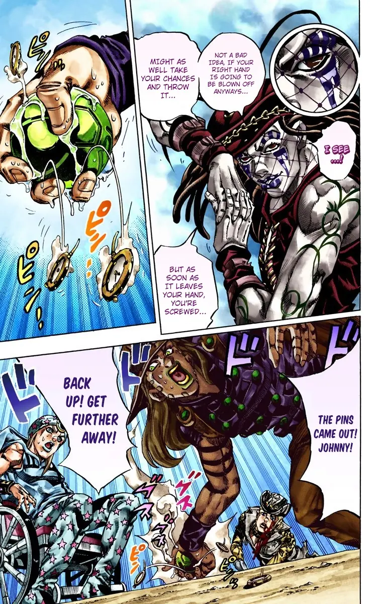 JoJo's Bizarre Adventure Steel Ball Run Colored Manga, chapter 22, page 31