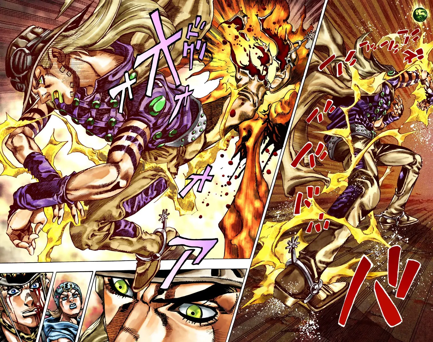 JoJo's Bizarre Adventure Steel Ball Run Colored Manga, chapter 22, page 33