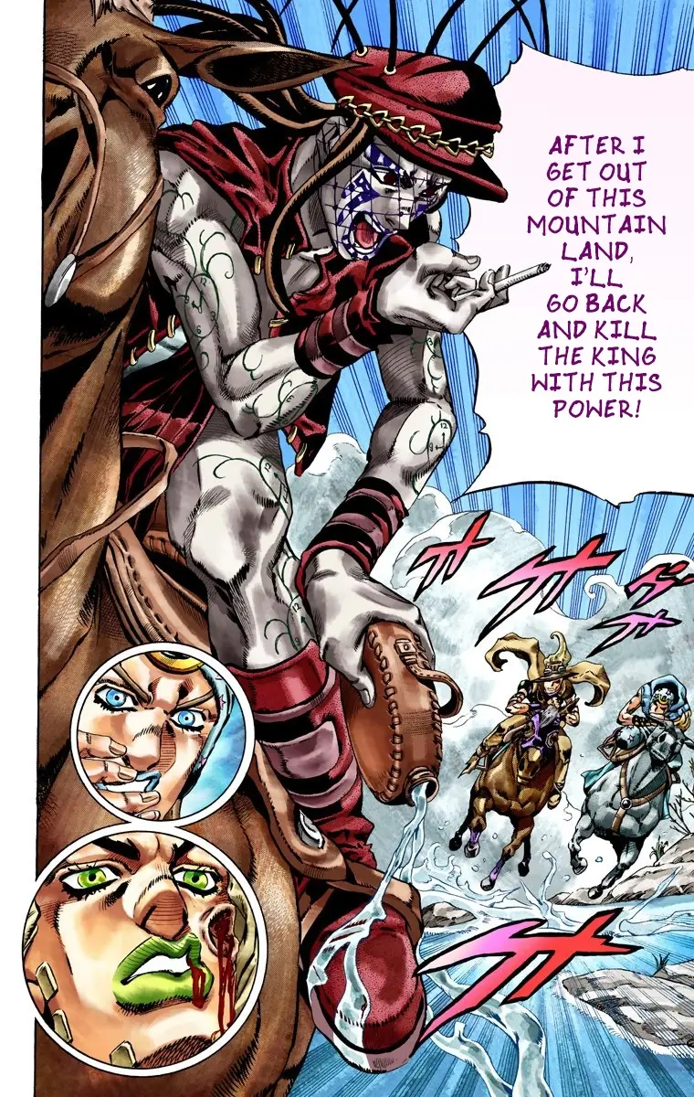 JoJo's Bizarre Adventure Steel Ball Run Colored Manga, chapter 23, page 23