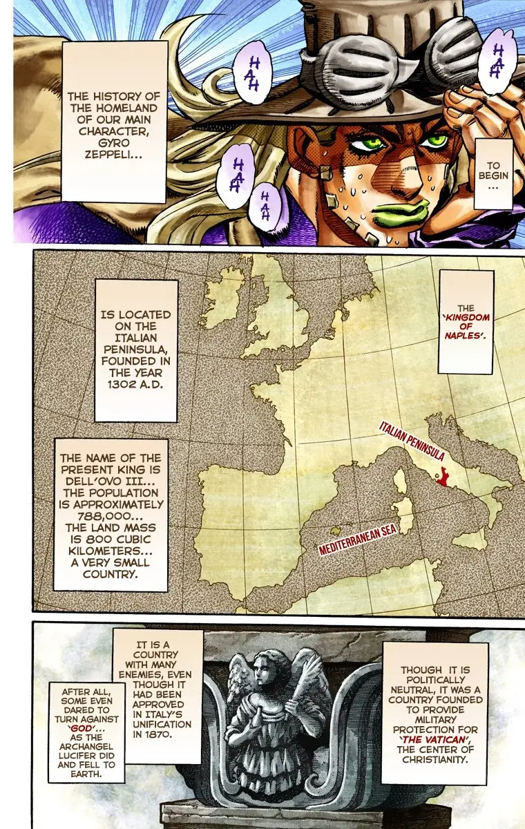 JoJo's Bizarre Adventure Steel Ball Run Colored Manga, chapter 24, page 6