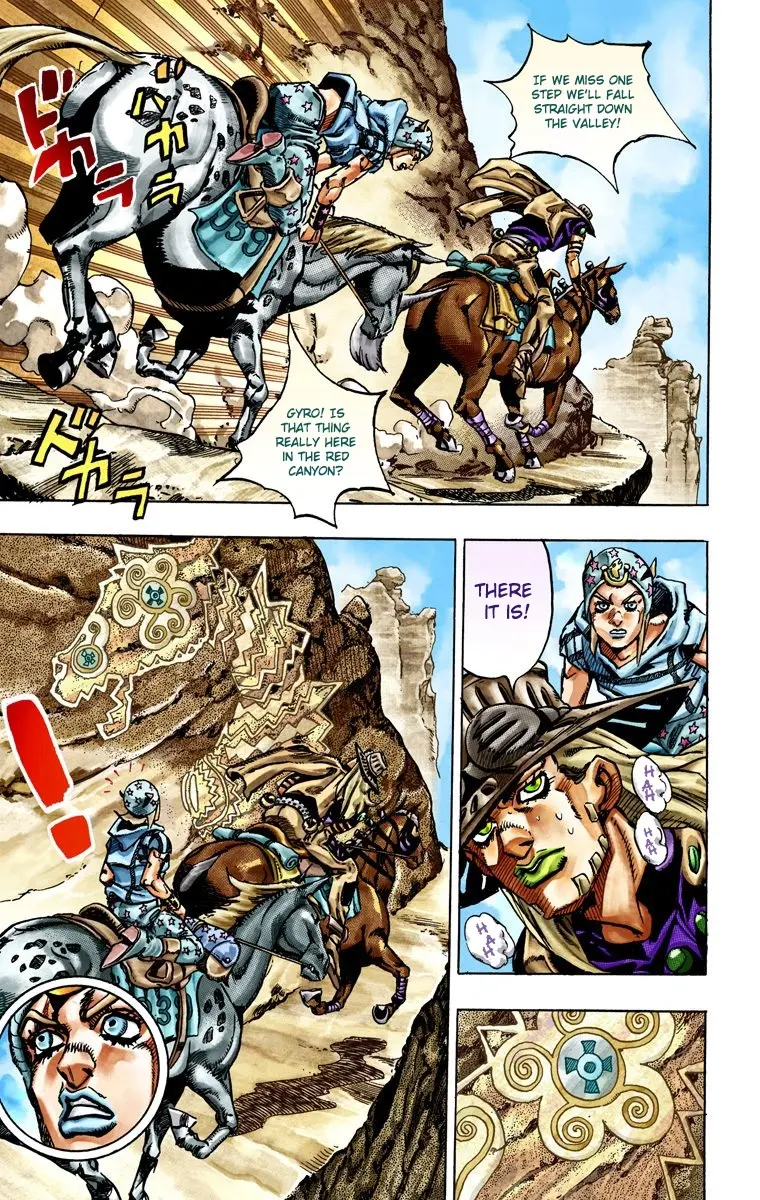 JoJo's Bizarre Adventure Steel Ball Run Colored Manga, chapter 24, page 19