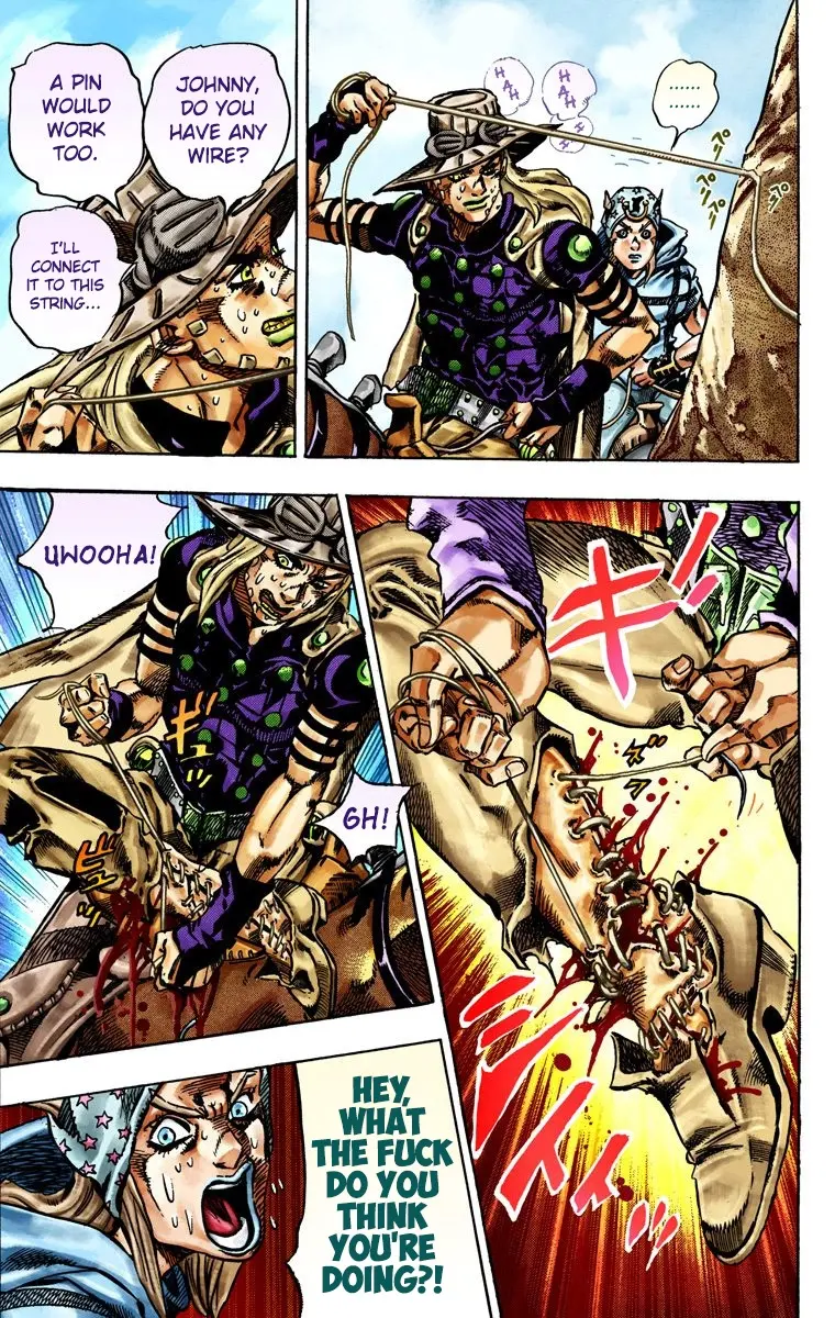 JoJo's Bizarre Adventure Steel Ball Run Colored Manga, chapter 24, page 21