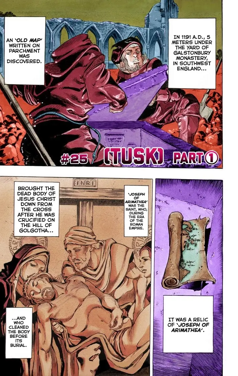 JoJo's Bizarre Adventure Steel Ball Run Colored Manga, chapter 25, page 2
