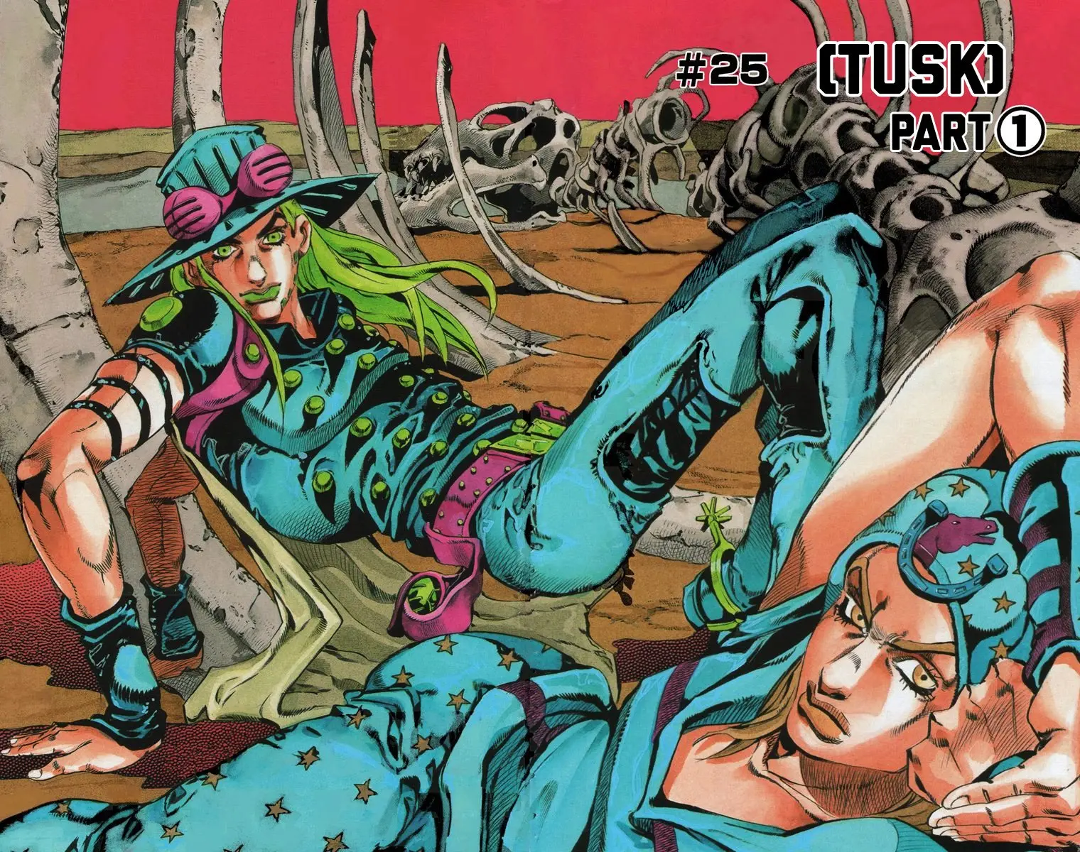 JoJo's Bizarre Adventure Steel Ball Run Colored Manga, chapter 25, page 3