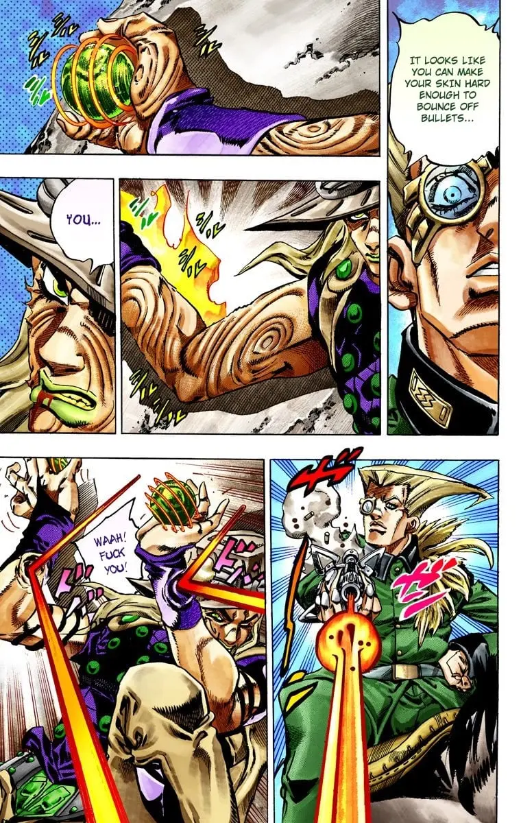 JoJo's Bizarre Adventure Steel Ball Run Colored Manga, chapter 25, page 13