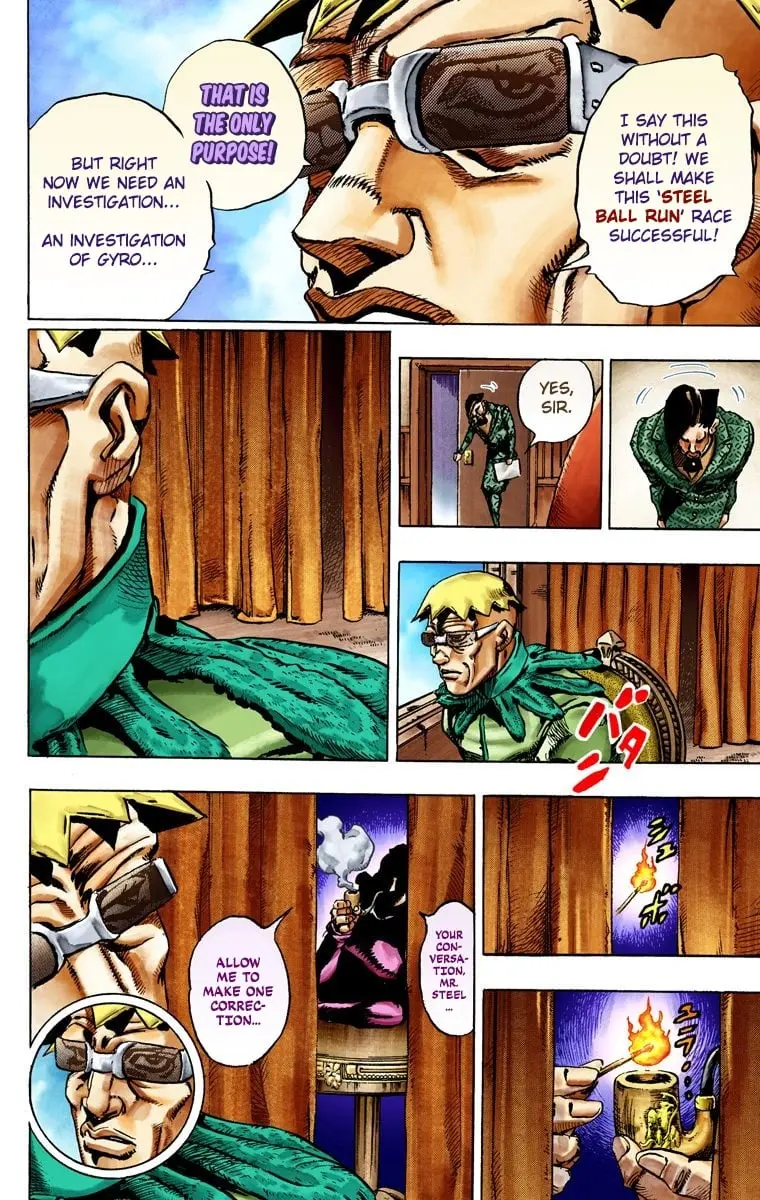 JoJo's Bizarre Adventure Steel Ball Run Colored Manga, chapter 25, page 31
