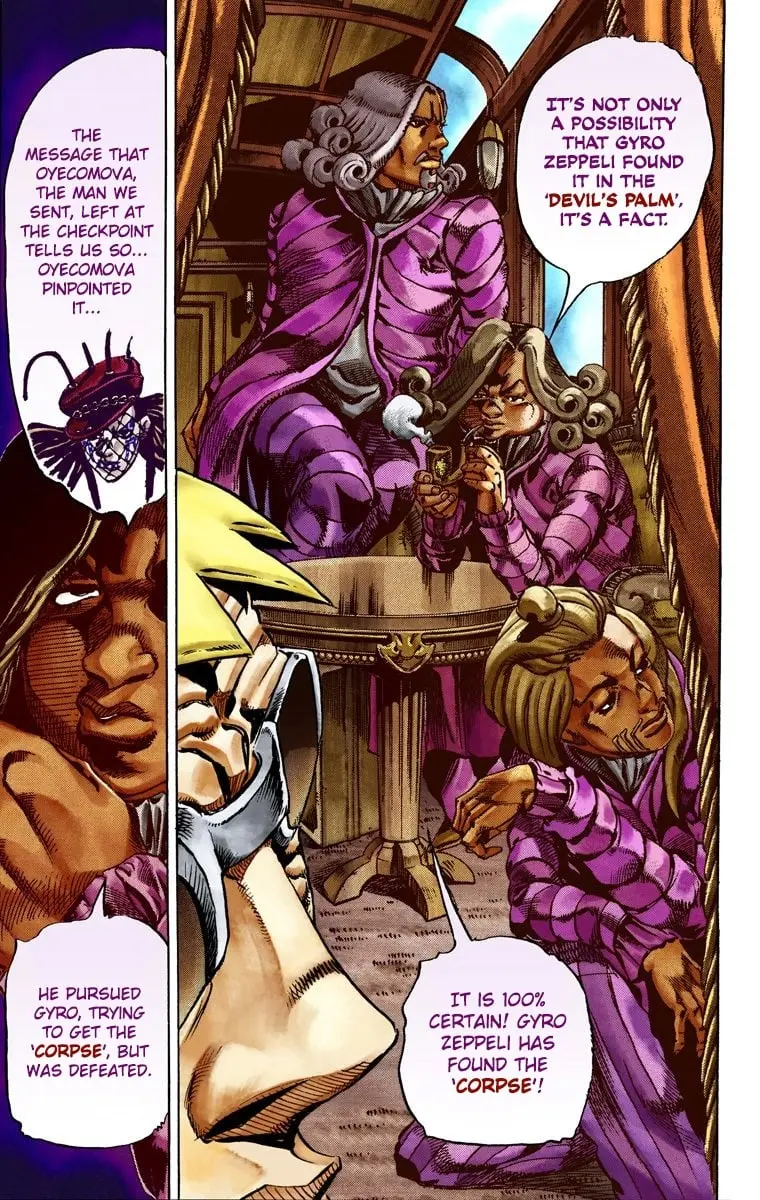 JoJo's Bizarre Adventure Steel Ball Run Colored Manga, chapter 25, page 32