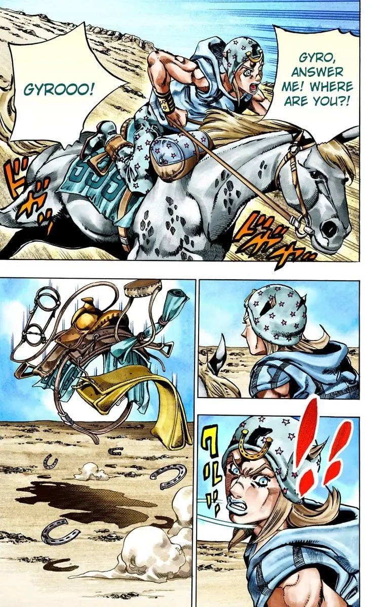 JoJo's Bizarre Adventure Steel Ball Run Colored Manga, chapter 25, page 50