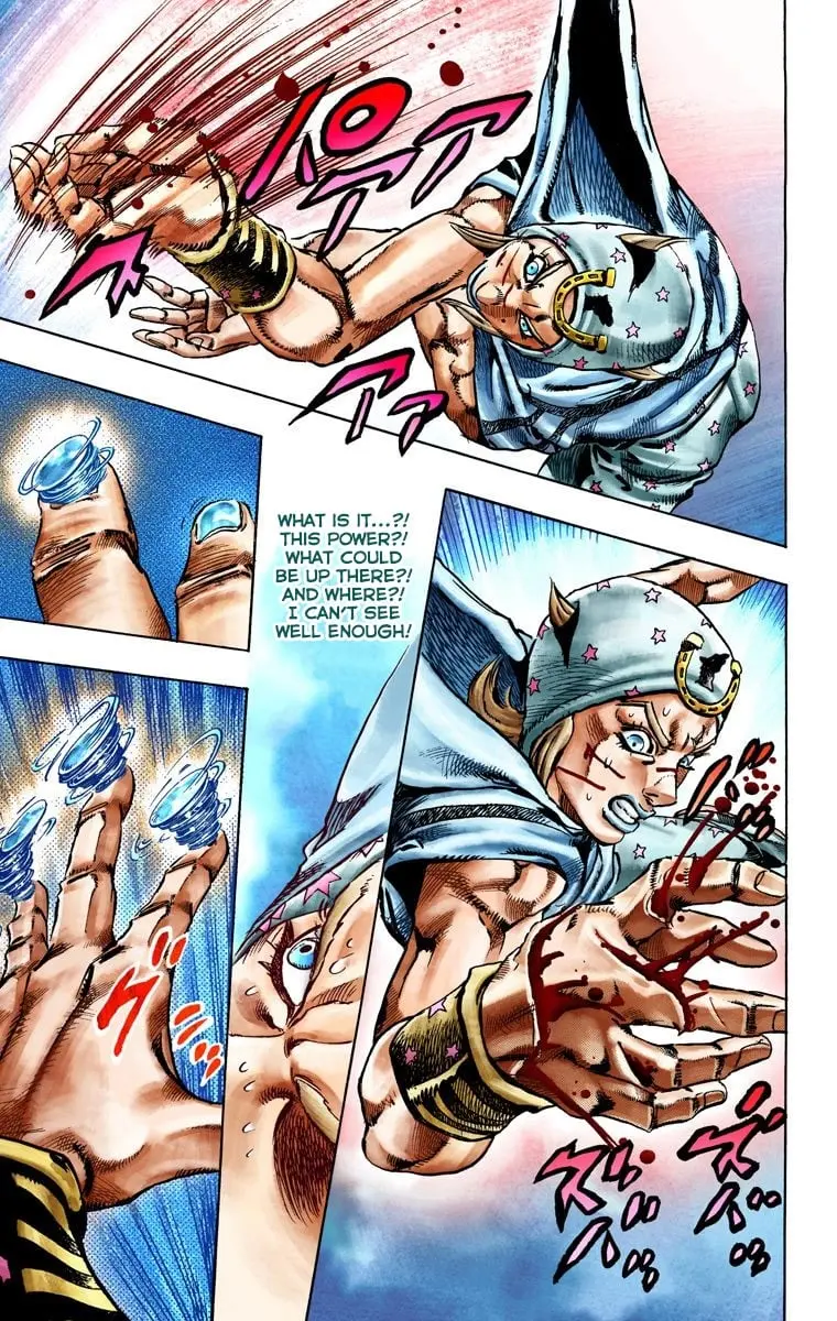 JoJo's Bizarre Adventure Steel Ball Run Colored Manga, chapter 25, page 56