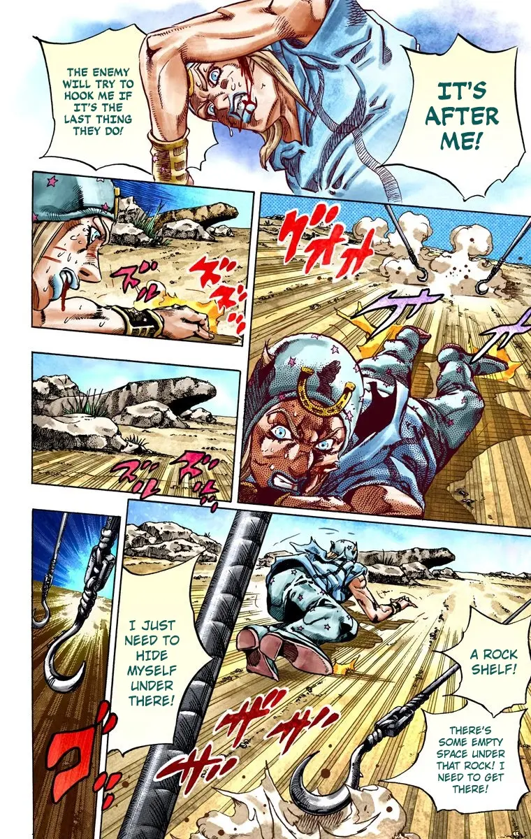 JoJo's Bizarre Adventure Steel Ball Run Colored Manga, chapter 26, page 12
