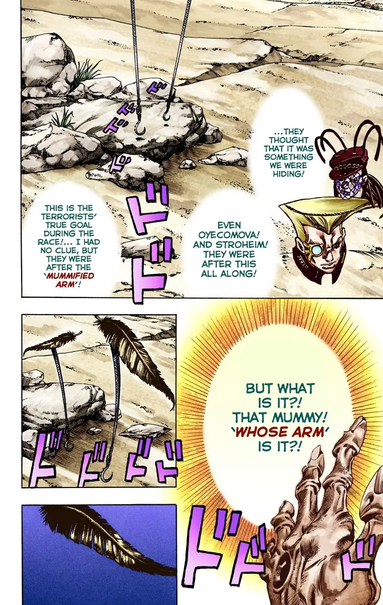 JoJo's Bizarre Adventure Steel Ball Run Colored Manga, chapter 26, page 19