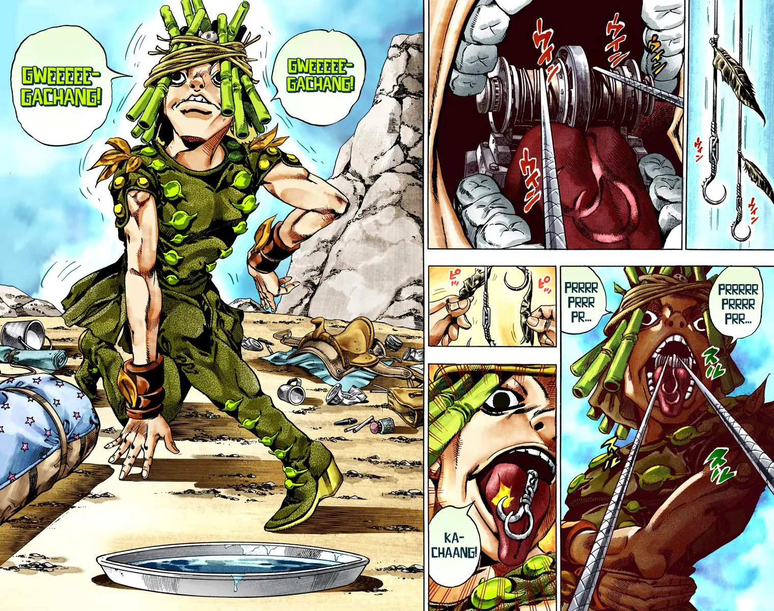 JoJo's Bizarre Adventure Steel Ball Run Colored Manga, chapter 26, page 21