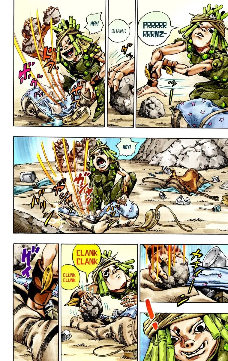 JoJo's Bizarre Adventure Steel Ball Run Colored Manga, chapter 26, page 22