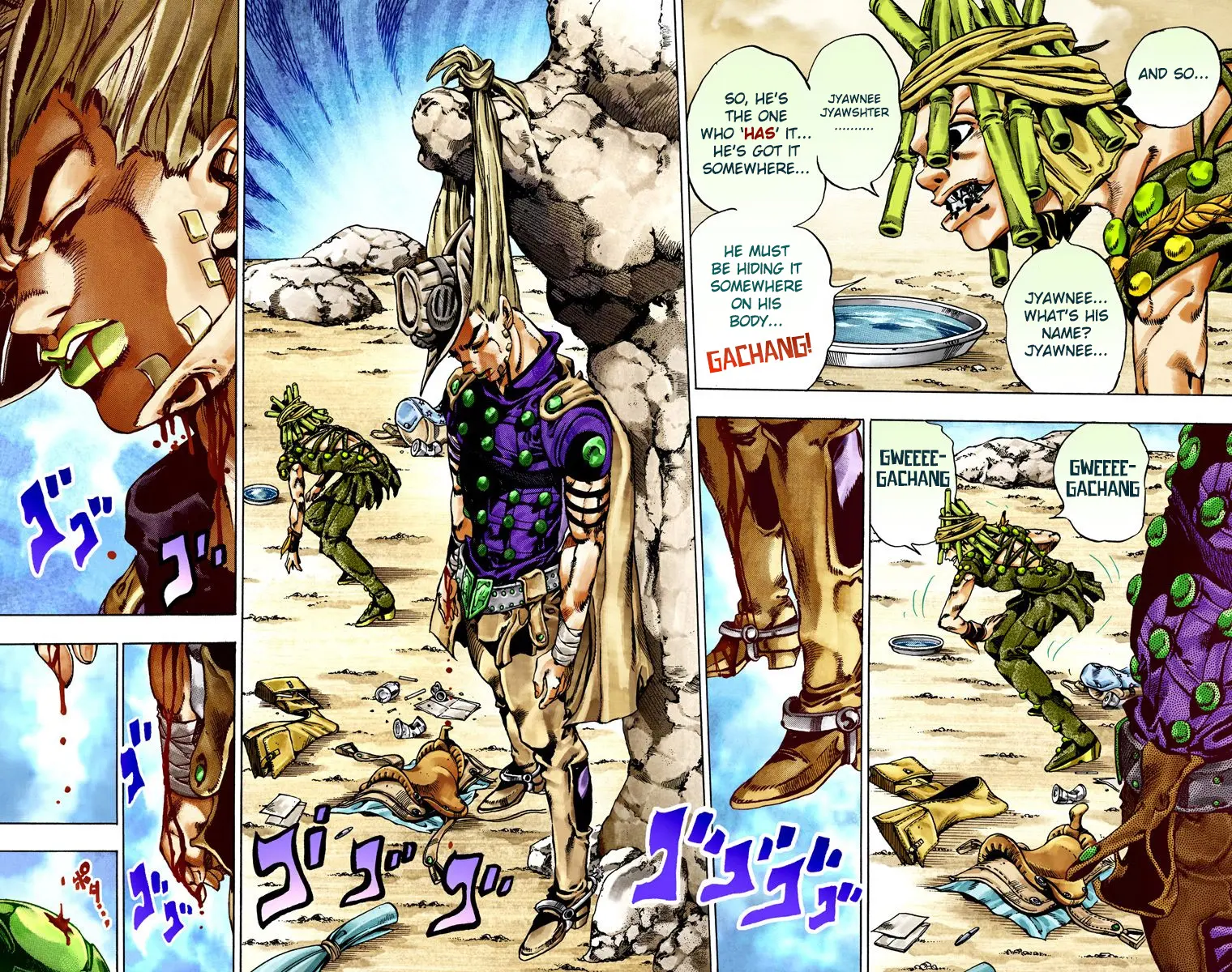 JoJo's Bizarre Adventure Steel Ball Run Colored Manga, chapter 26, page 24