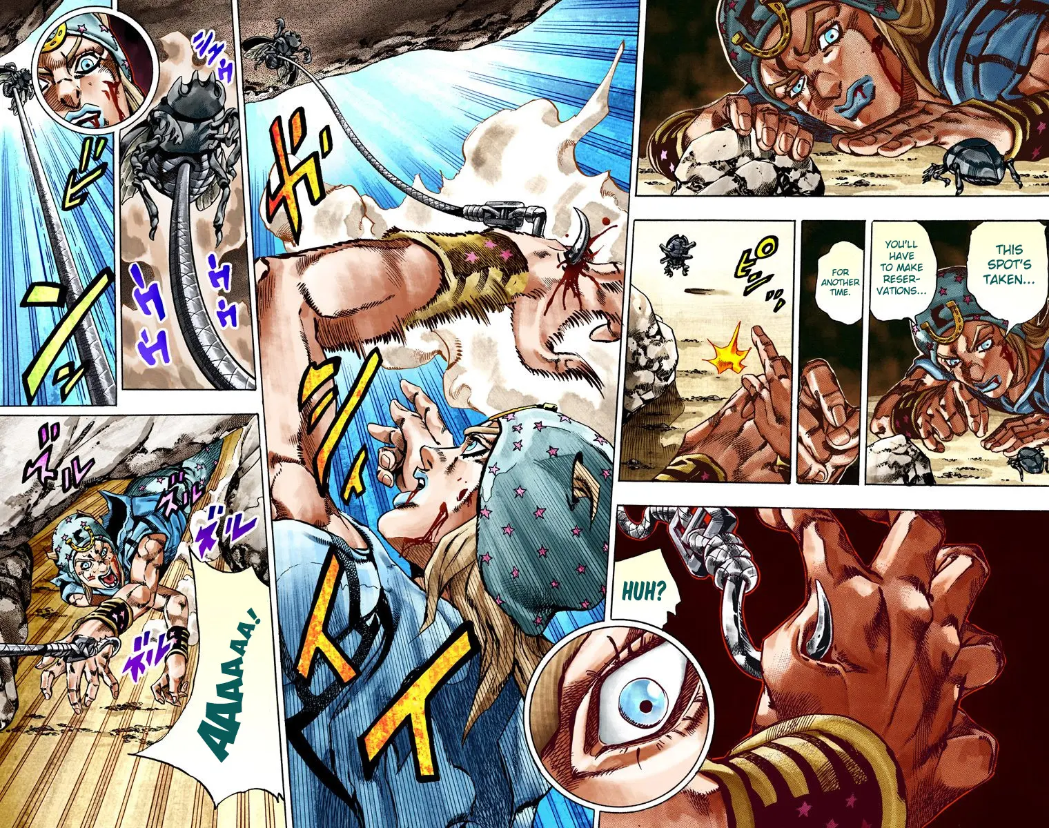 JoJo's Bizarre Adventure Steel Ball Run Colored Manga, chapter 26, page 27