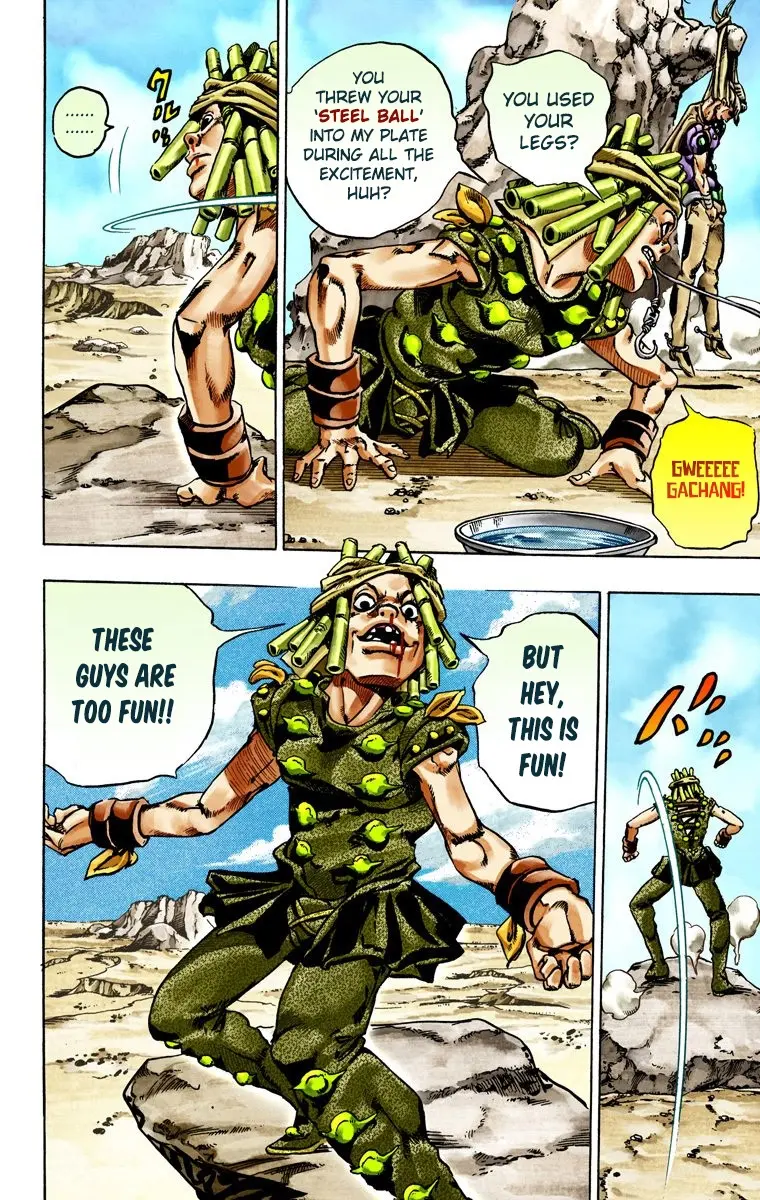 JoJo's Bizarre Adventure Steel Ball Run Colored Manga, chapter 26, page 49