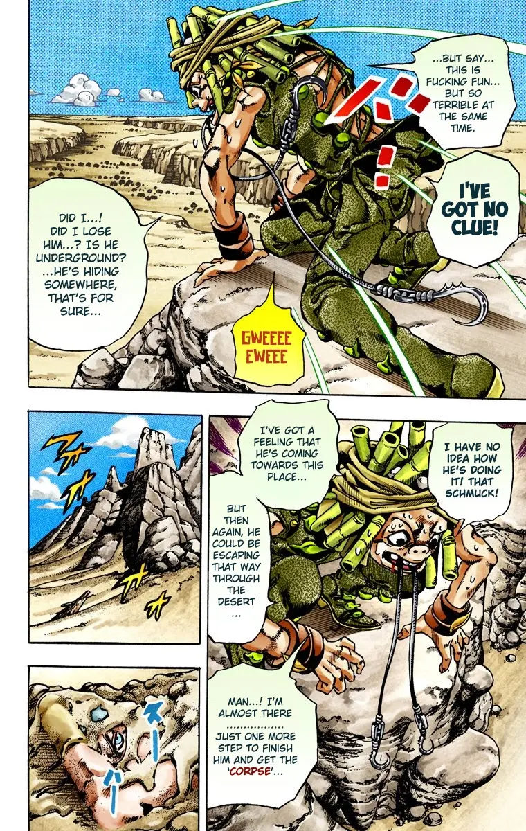 JoJo's Bizarre Adventure Steel Ball Run Colored Manga, chapter 27, page 8