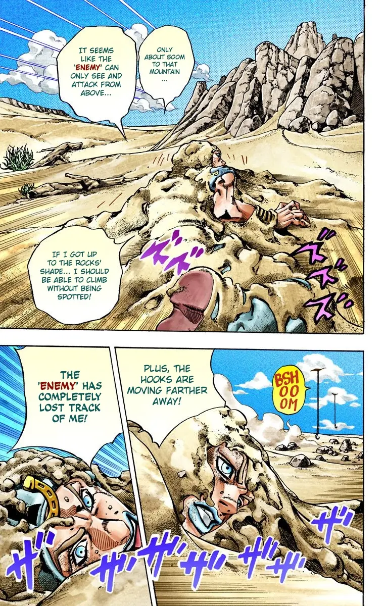 JoJo's Bizarre Adventure Steel Ball Run Colored Manga, chapter 27, page 9