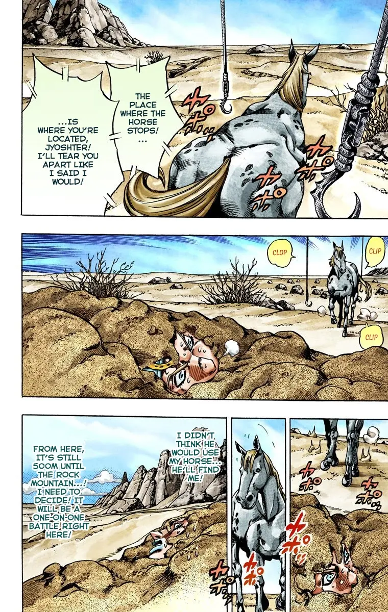 JoJo's Bizarre Adventure Steel Ball Run Colored Manga, chapter 27, page 13