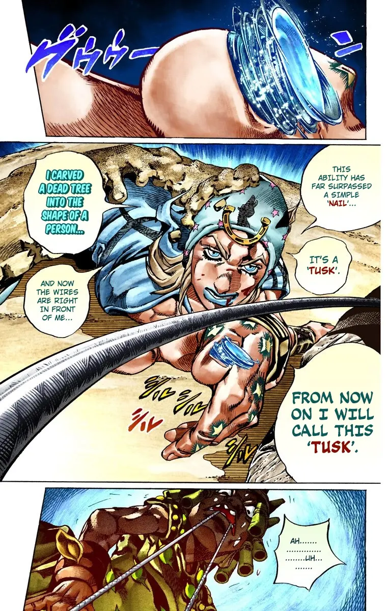 JoJo's Bizarre Adventure Steel Ball Run Colored Manga, chapter 27, page 18