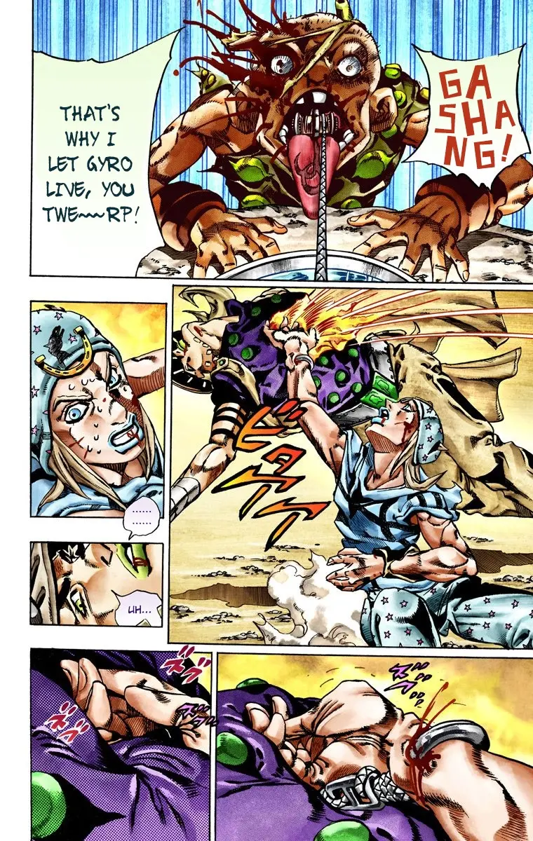 JoJo's Bizarre Adventure Steel Ball Run Colored Manga, chapter 27, page 25