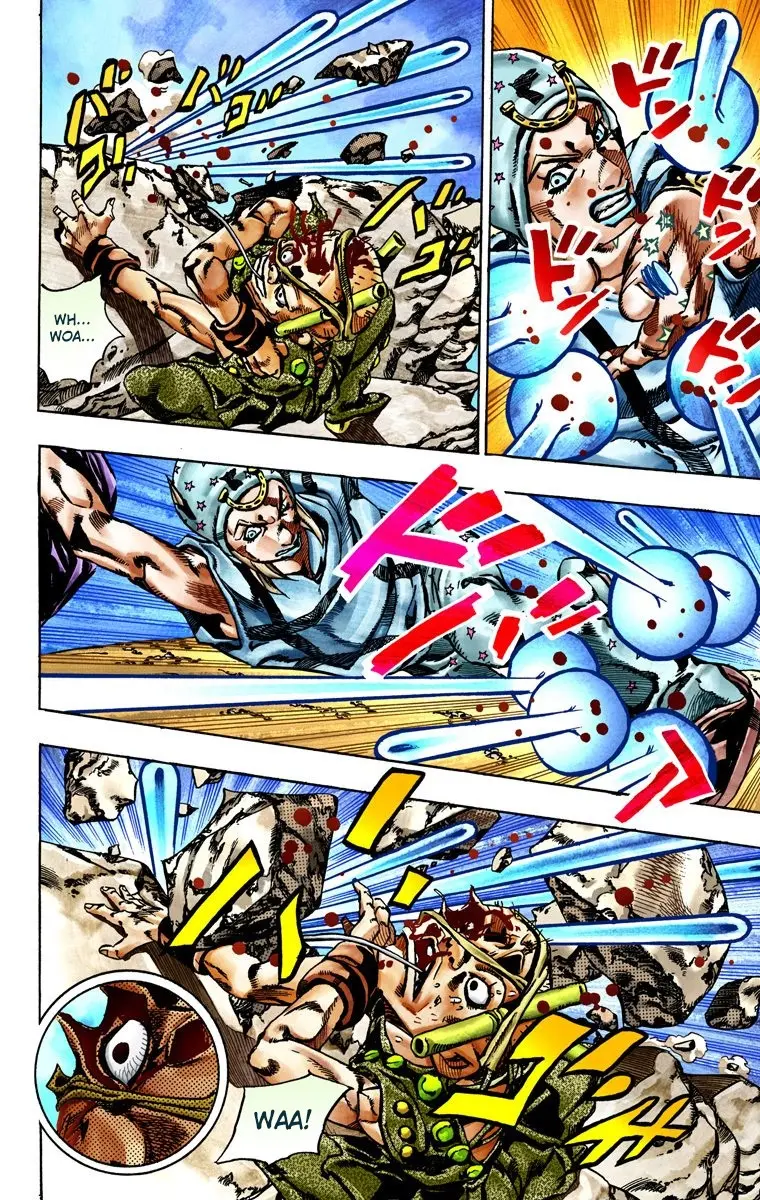 JoJo's Bizarre Adventure Steel Ball Run Colored Manga, chapter 27, page 28