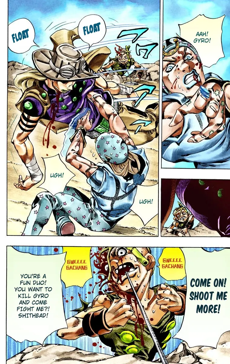 JoJo's Bizarre Adventure Steel Ball Run Colored Manga, chapter 27, page 30