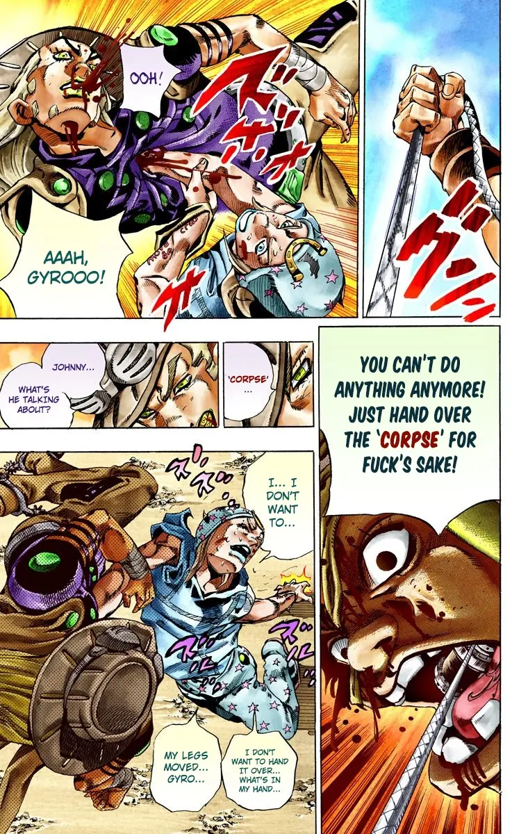 JoJo's Bizarre Adventure Steel Ball Run Colored Manga, chapter 27, page 31