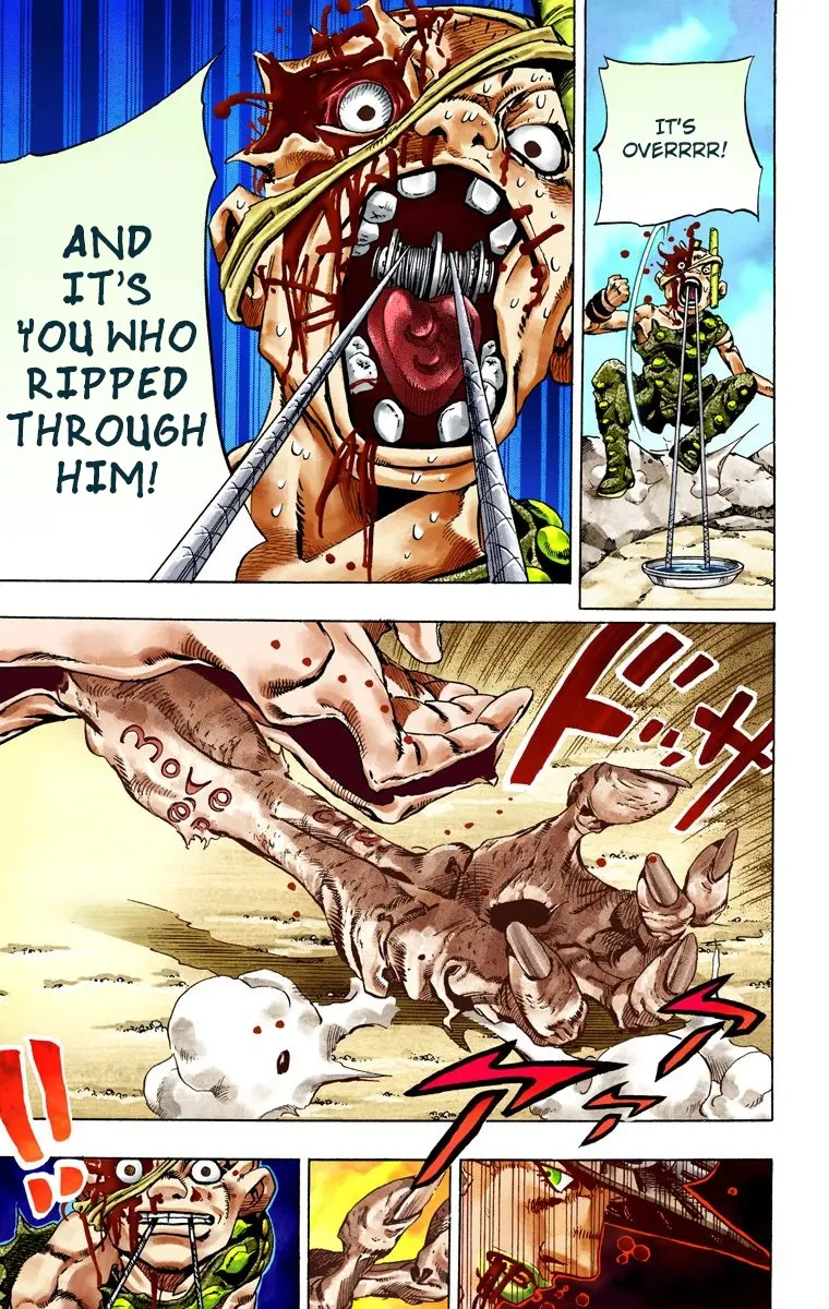 JoJo's Bizarre Adventure Steel Ball Run Colored Manga, chapter 27, page 34
