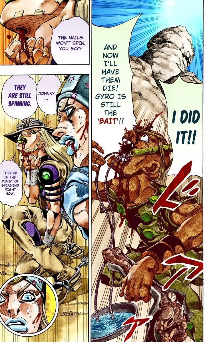 JoJo's Bizarre Adventure Steel Ball Run Colored Manga, chapter 27, page 38