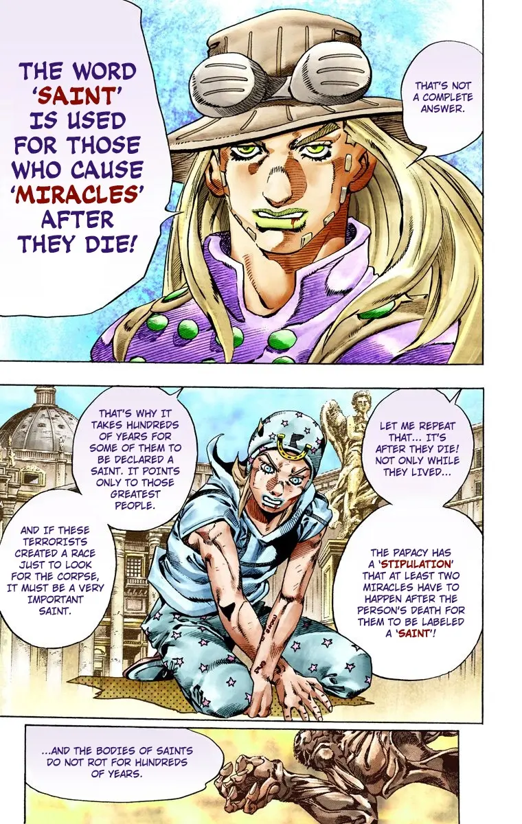 JoJo's Bizarre Adventure Steel Ball Run Colored Manga, chapter 27, page 47