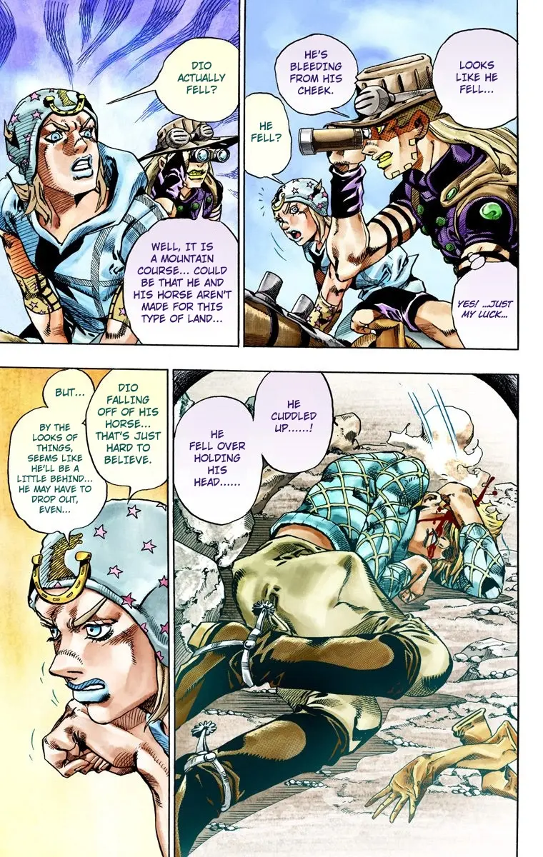 JoJo's Bizarre Adventure Steel Ball Run Colored Manga, chapter 28, page 23