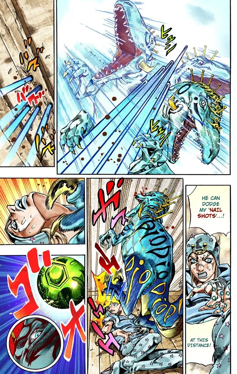 JoJo's Bizarre Adventure Steel Ball Run Colored Manga, chapter 29, page 8