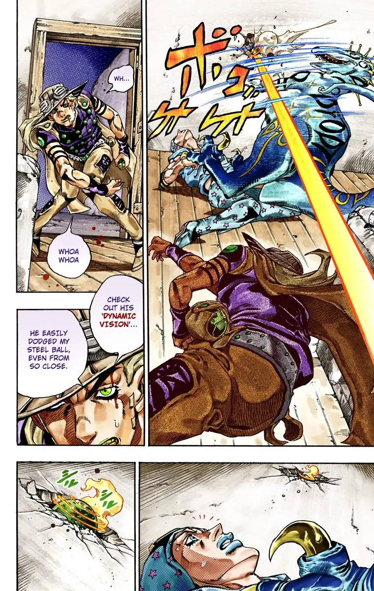 JoJo's Bizarre Adventure Steel Ball Run Colored Manga, chapter 29, page 9