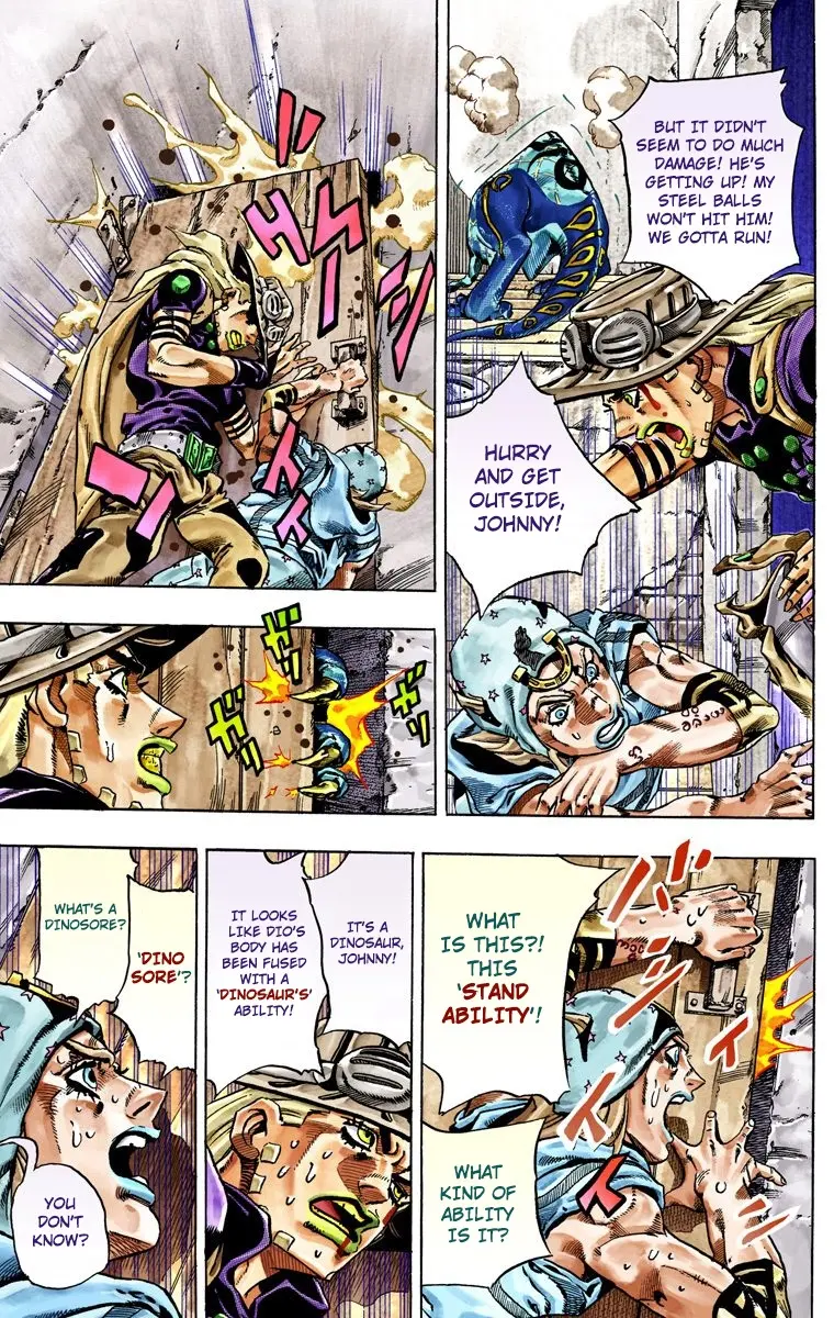 JoJo's Bizarre Adventure Steel Ball Run Colored Manga, chapter 29, page 14