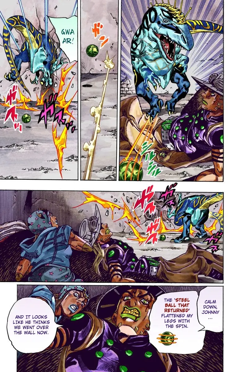 JoJo's Bizarre Adventure Steel Ball Run Colored Manga, chapter 29, page 26