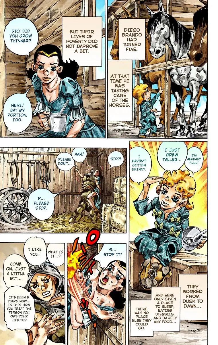 JoJo's Bizarre Adventure Steel Ball Run Colored Manga, chapter 30, page 8