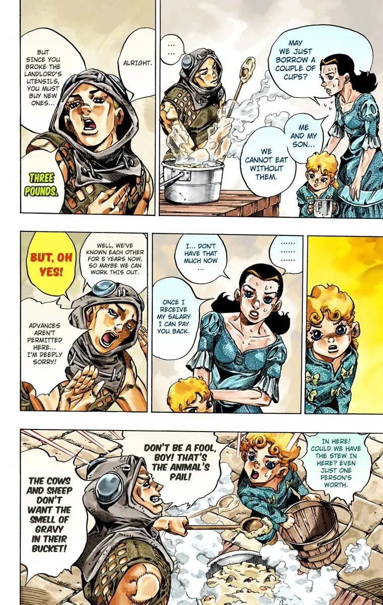 JoJo's Bizarre Adventure Steel Ball Run Colored Manga, chapter 30, page 11