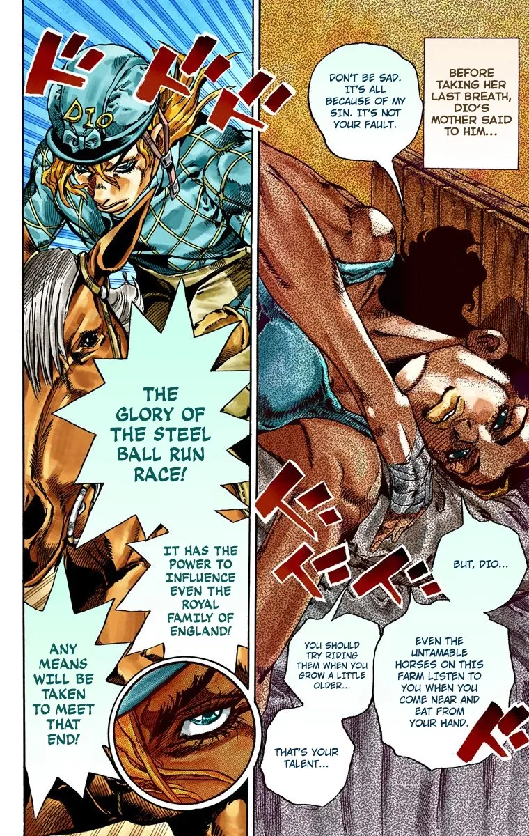 JoJo's Bizarre Adventure Steel Ball Run Colored Manga, chapter 30, page 19
