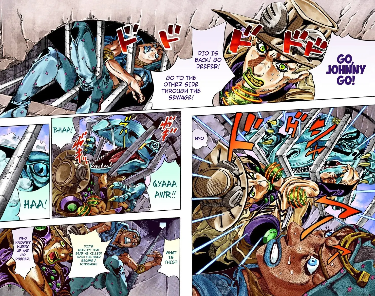 JoJo's Bizarre Adventure Steel Ball Run Colored Manga, chapter 30, page 21