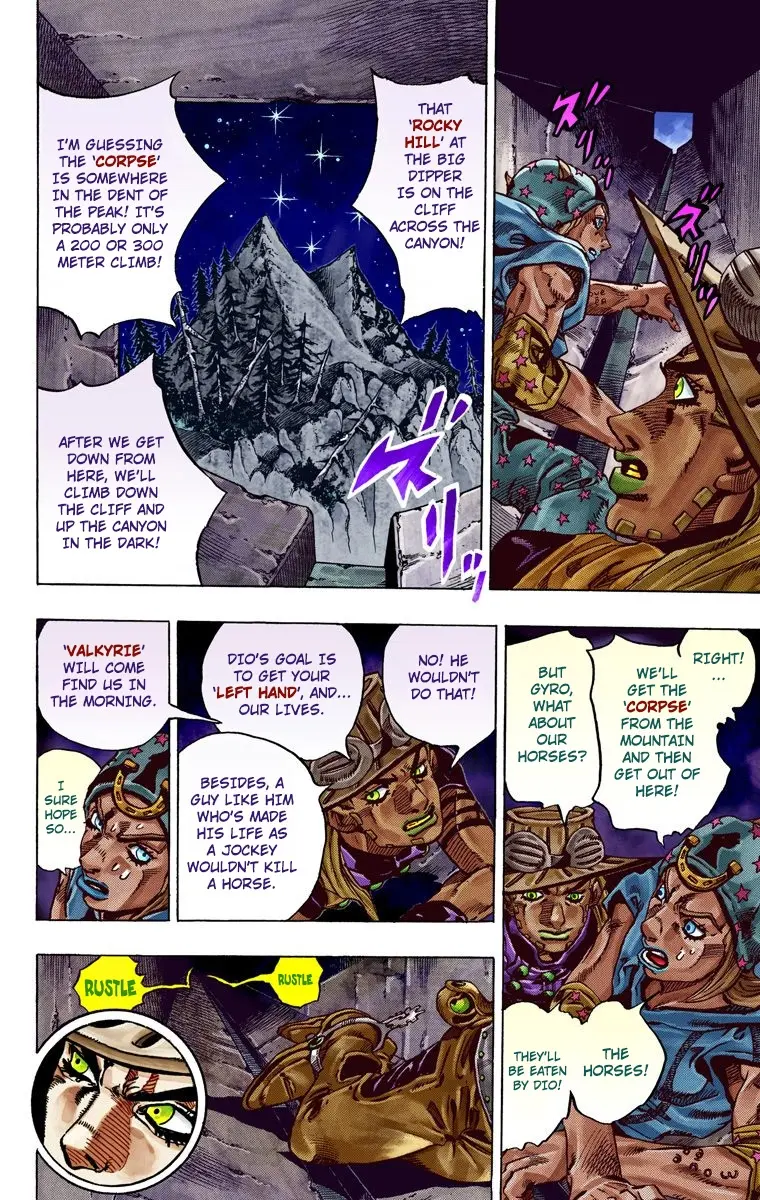 JoJo's Bizarre Adventure Steel Ball Run Colored Manga, chapter 30, page 22
