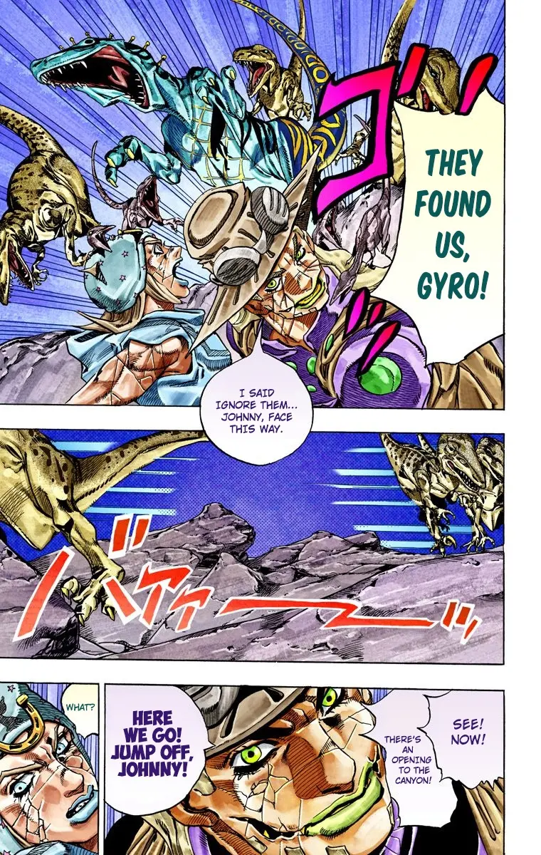 JoJo's Bizarre Adventure Steel Ball Run Colored Manga, chapter 30, page 39