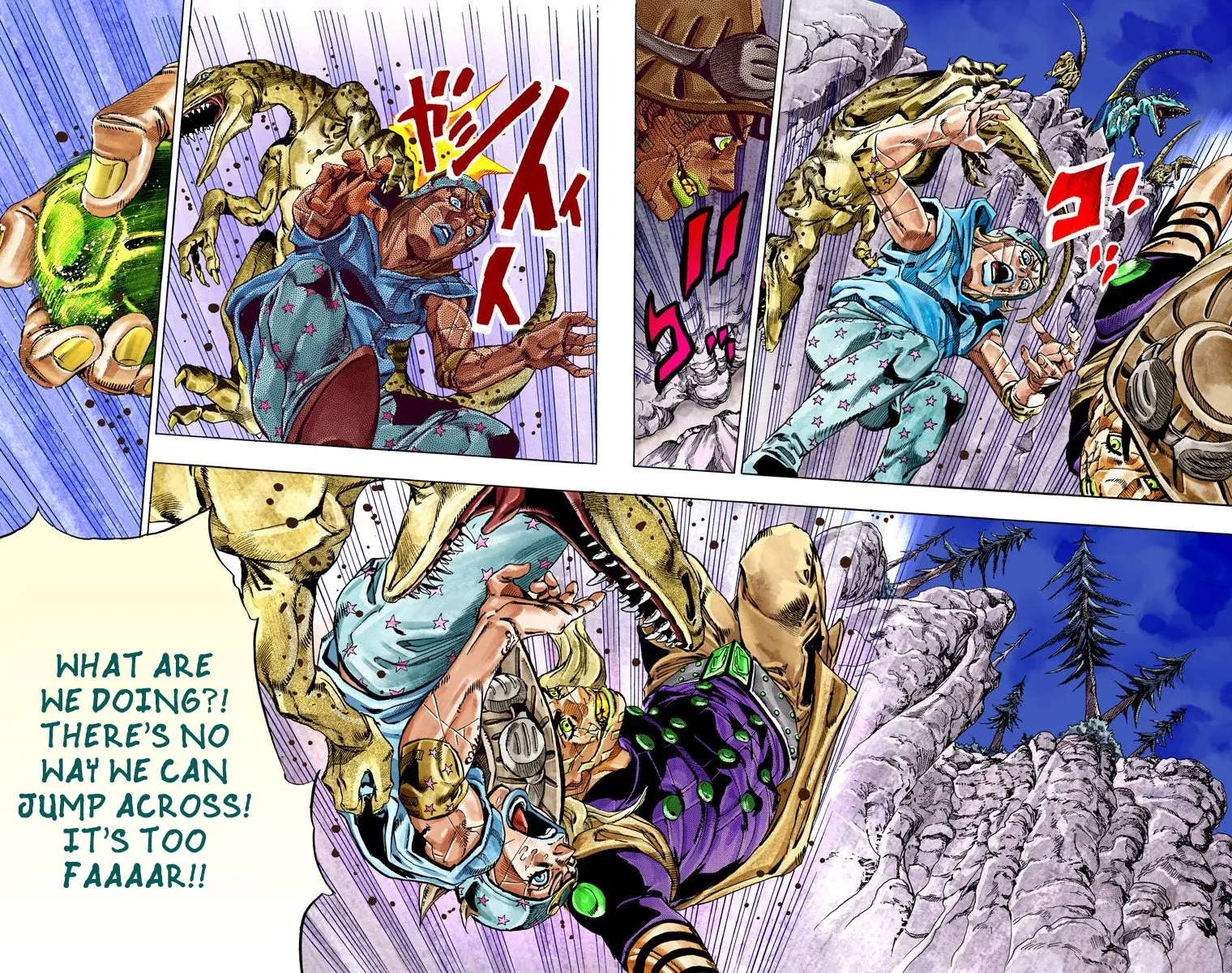 JoJo's Bizarre Adventure Steel Ball Run Colored Manga, chapter 30, page 41