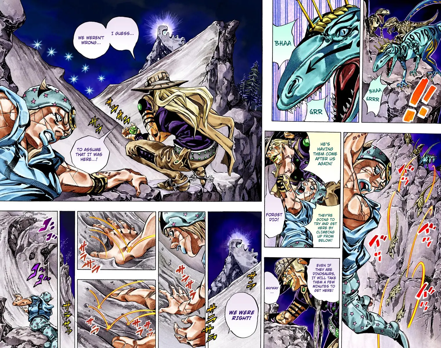 JoJo's Bizarre Adventure Steel Ball Run Colored Manga, chapter 30, page 44