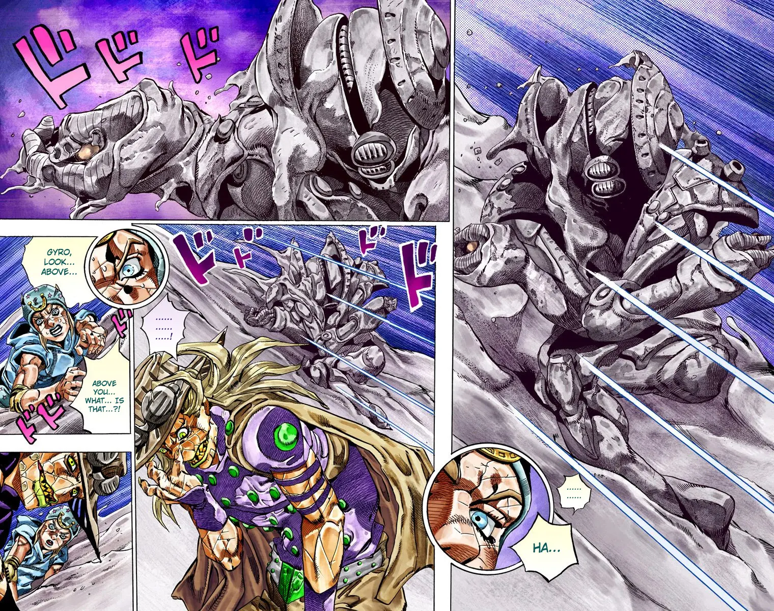JoJo's Bizarre Adventure Steel Ball Run Colored Manga, chapter 30, page 47