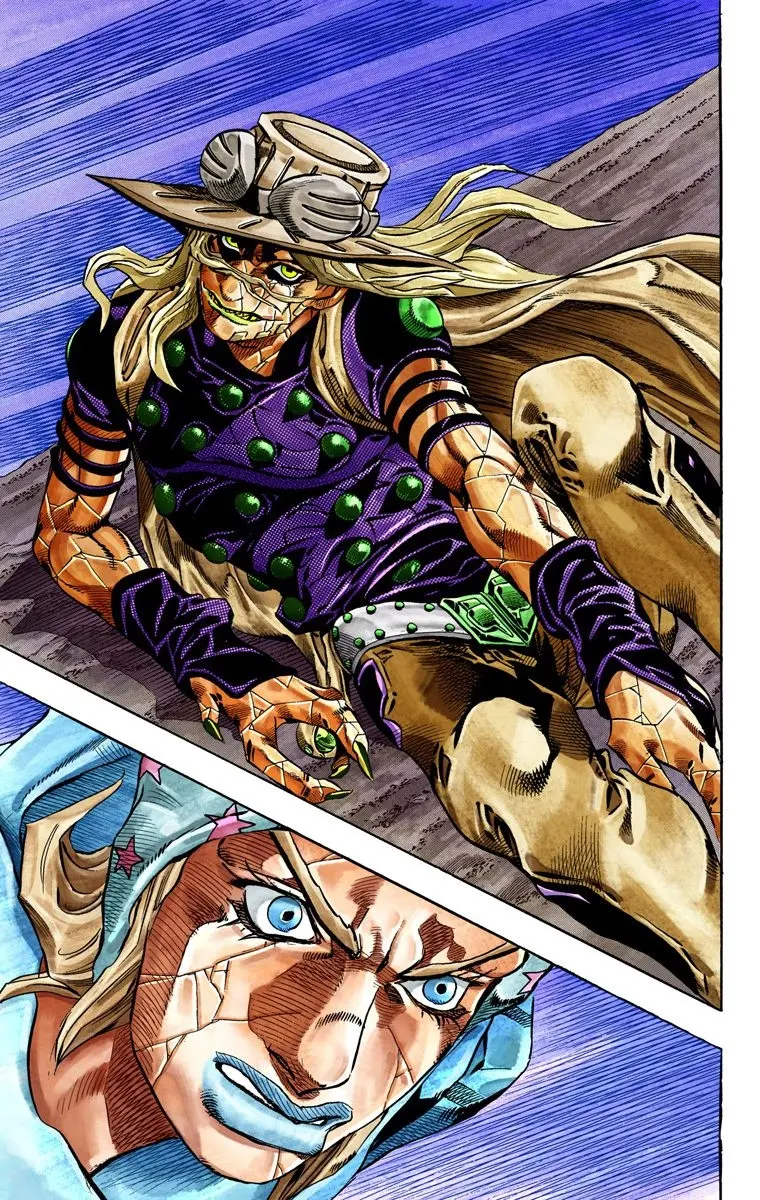 JoJo's Bizarre Adventure Steel Ball Run Colored Manga, chapter 30, page 53