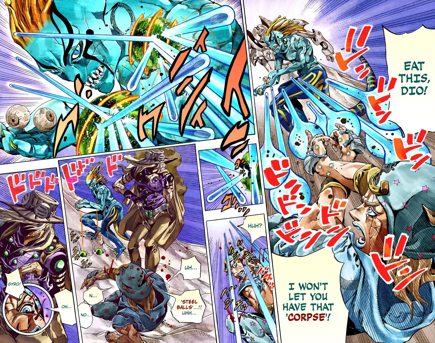 JoJo's Bizarre Adventure Steel Ball Run Colored Manga, chapter 31, page 9
