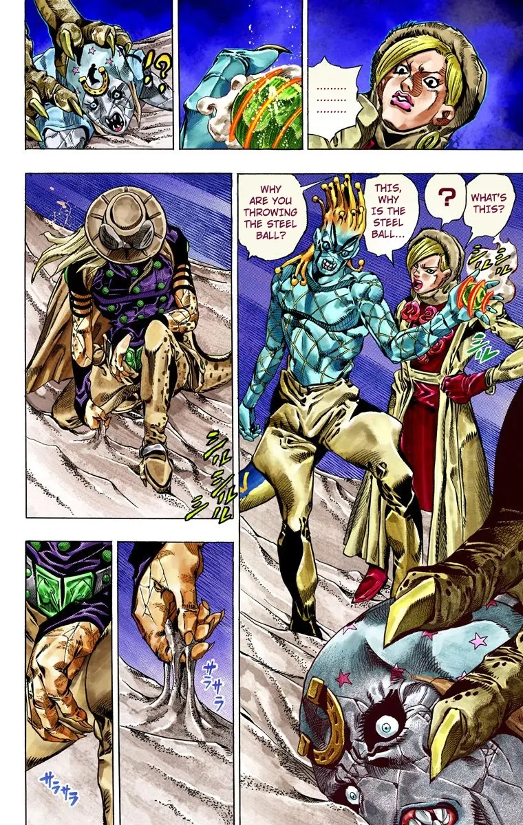 JoJo's Bizarre Adventure Steel Ball Run Colored Manga, chapter 31, page 21