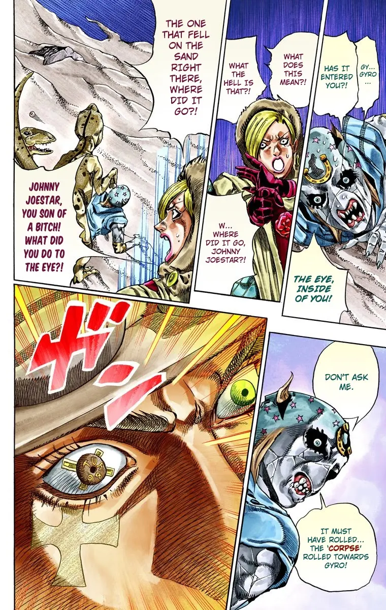 JoJo's Bizarre Adventure Steel Ball Run Colored Manga, chapter 31, page 26