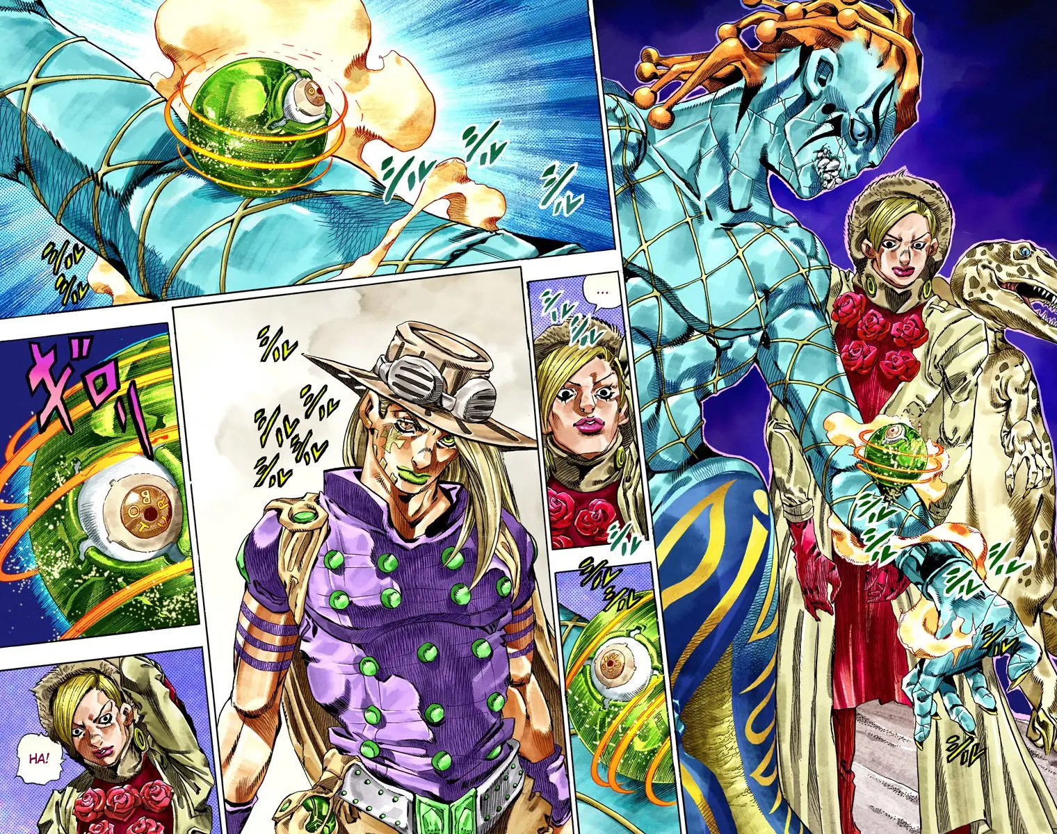 JoJo's Bizarre Adventure Steel Ball Run Colored Manga, chapter 31, page 28